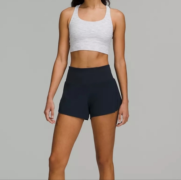 lululemon athletica Pants - Lululemon Speed Up High-Rise Lined Short 4", True Navy. Size 0